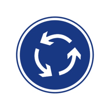 環(huán)島行駛